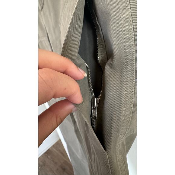 Brunello Cucinelli Men’s Cotton Cargo Pants Size 48 (32x30) Olive Green - Picture 6 of 12